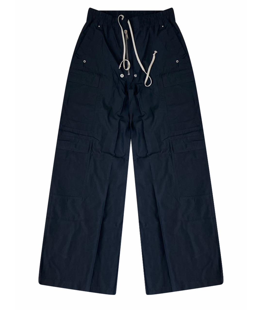 RICK OWENS DRKSHDW Черные повседневные брюки, фото 1