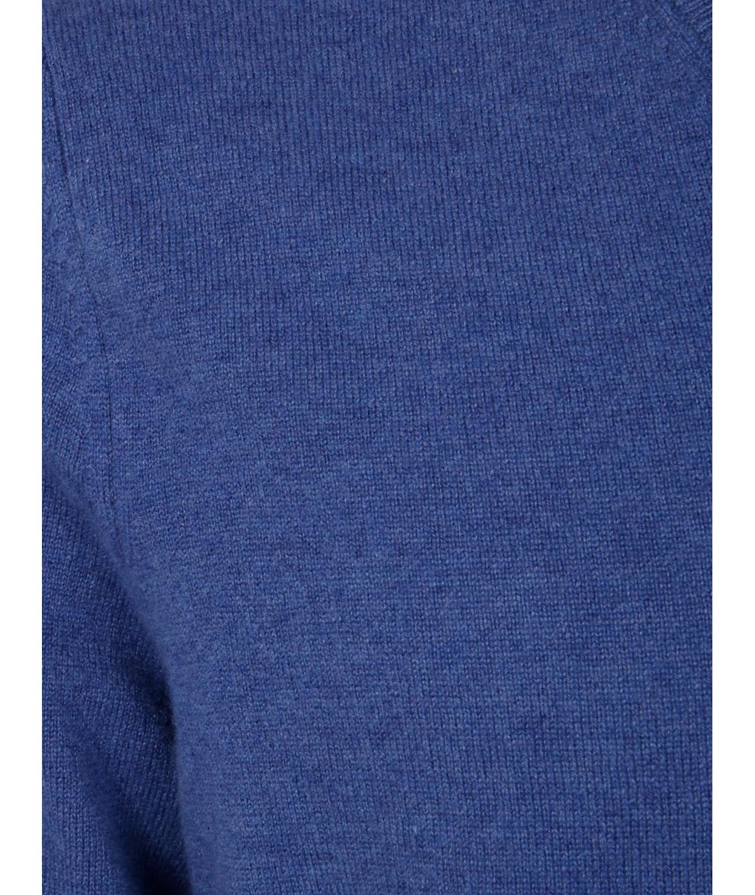 BALLANTYNE Синий кашемировый джемпер / свитер, фото 3