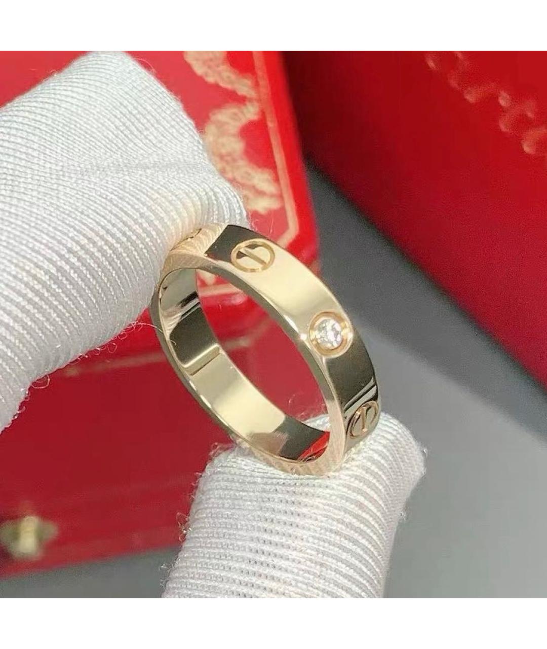 CARTIER Желтое кольцо из желтого золота, фото 2