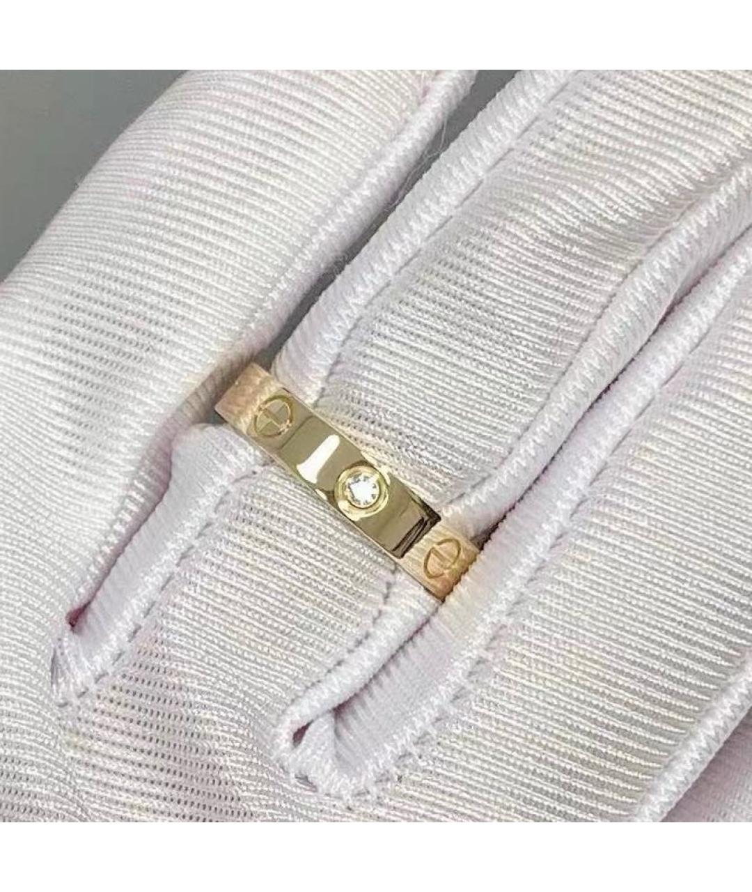 CARTIER Желтое кольцо из желтого золота, фото 3