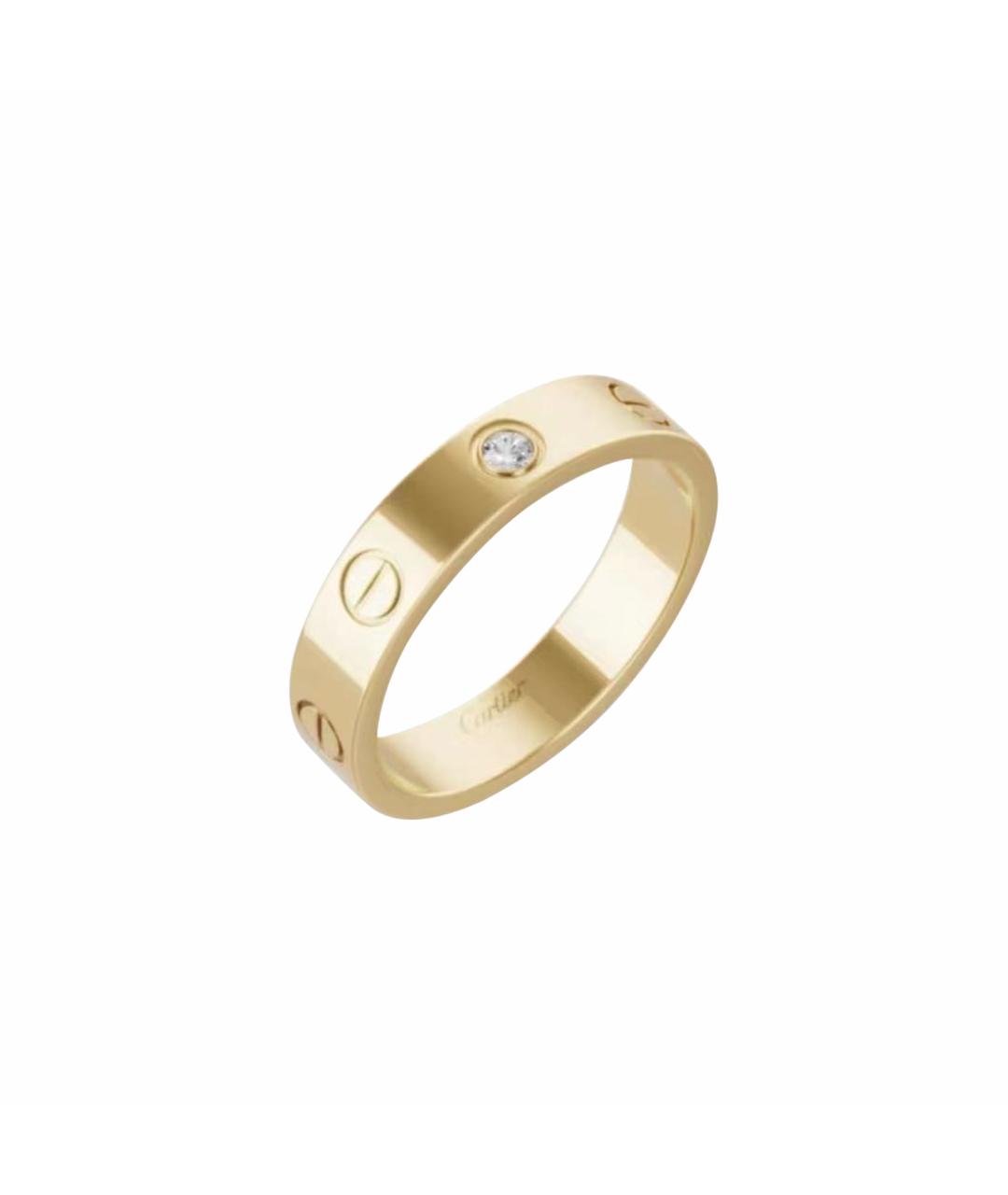CARTIER Желтое кольцо из желтого золота, фото 1