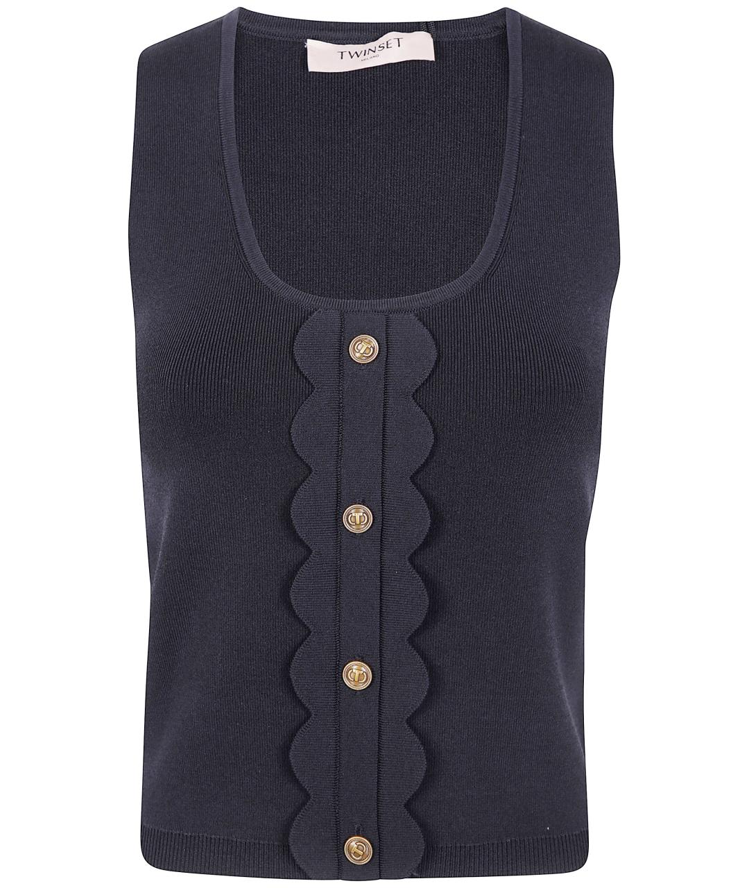 TWIN-SET Полиамидовая майка, фото 1