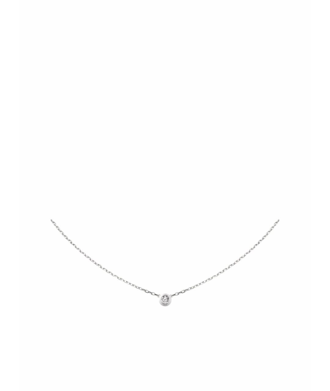CARTIER Белая цепочка из белого золота, фото 1