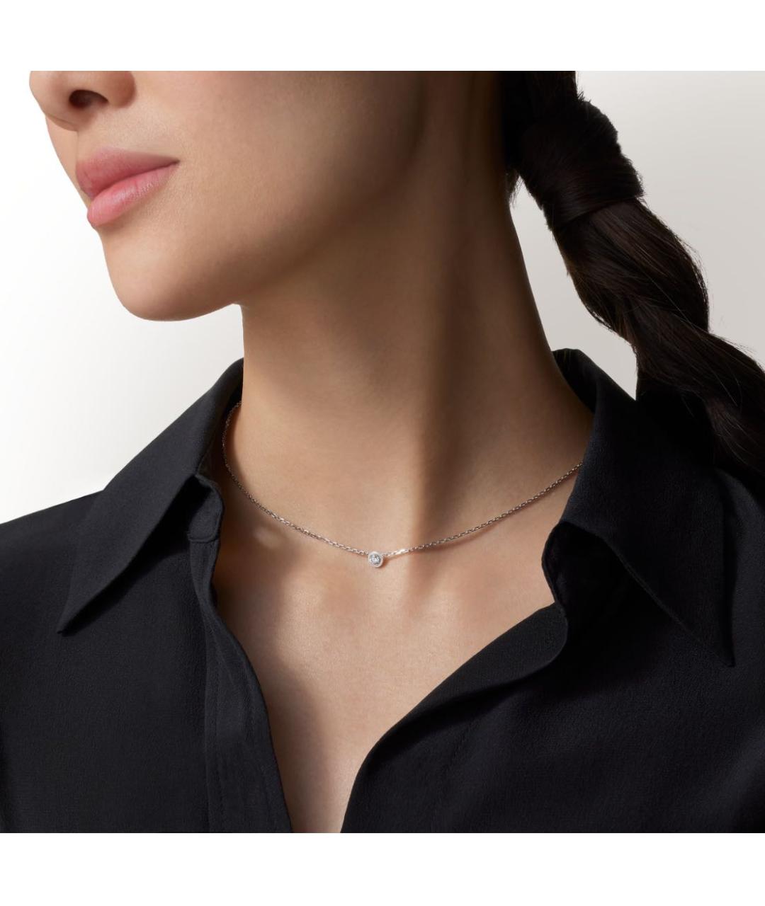 CARTIER Белая цепочка из белого золота, фото 2