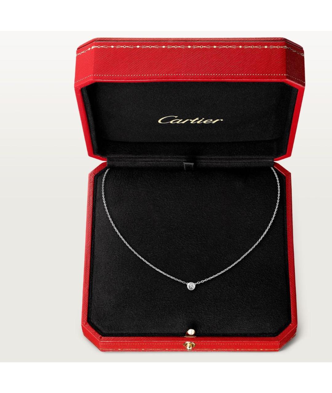 CARTIER Белая цепочка из белого золота, фото 7