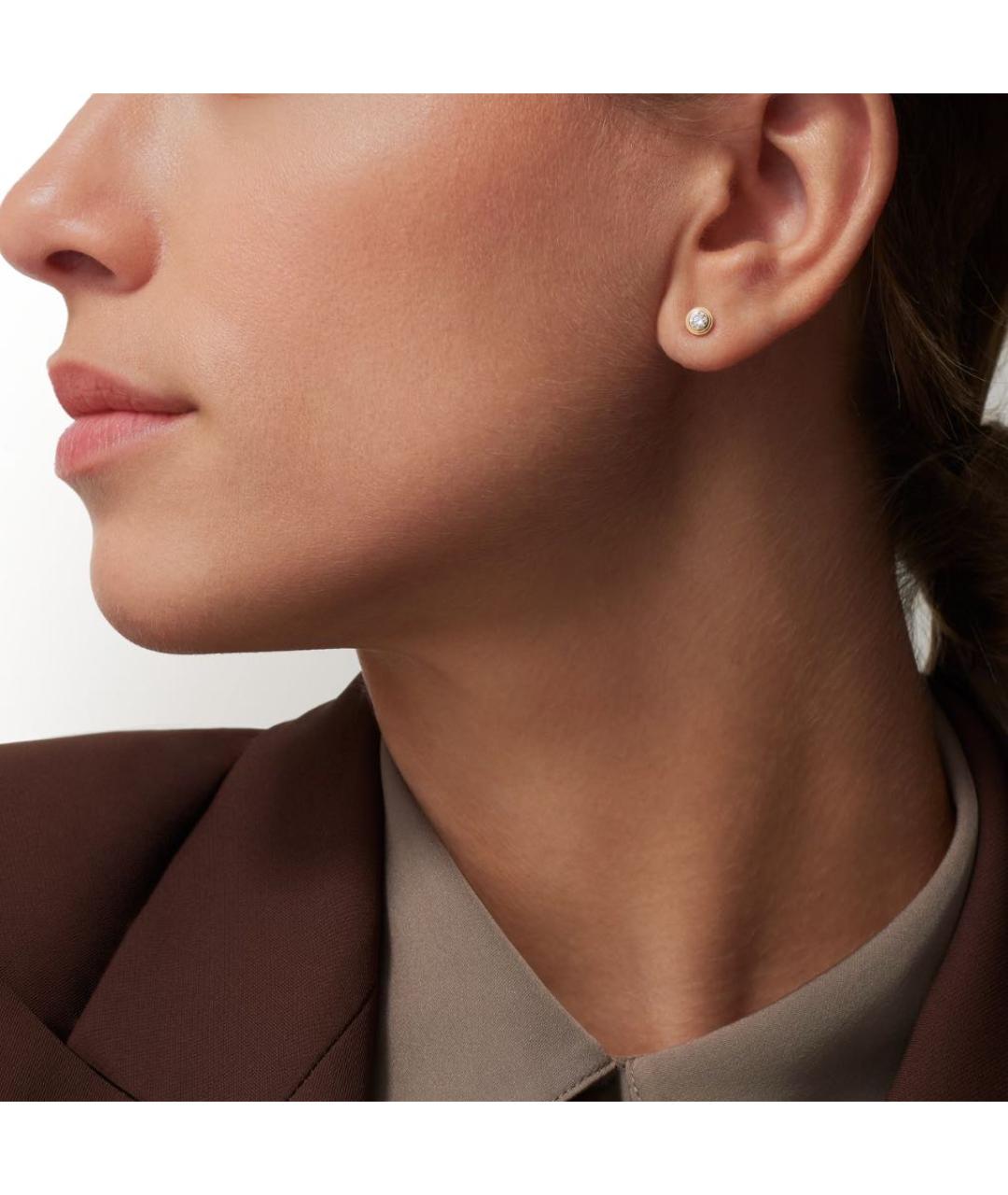 CARTIER Золотые серьги из желтого золота, фото 2