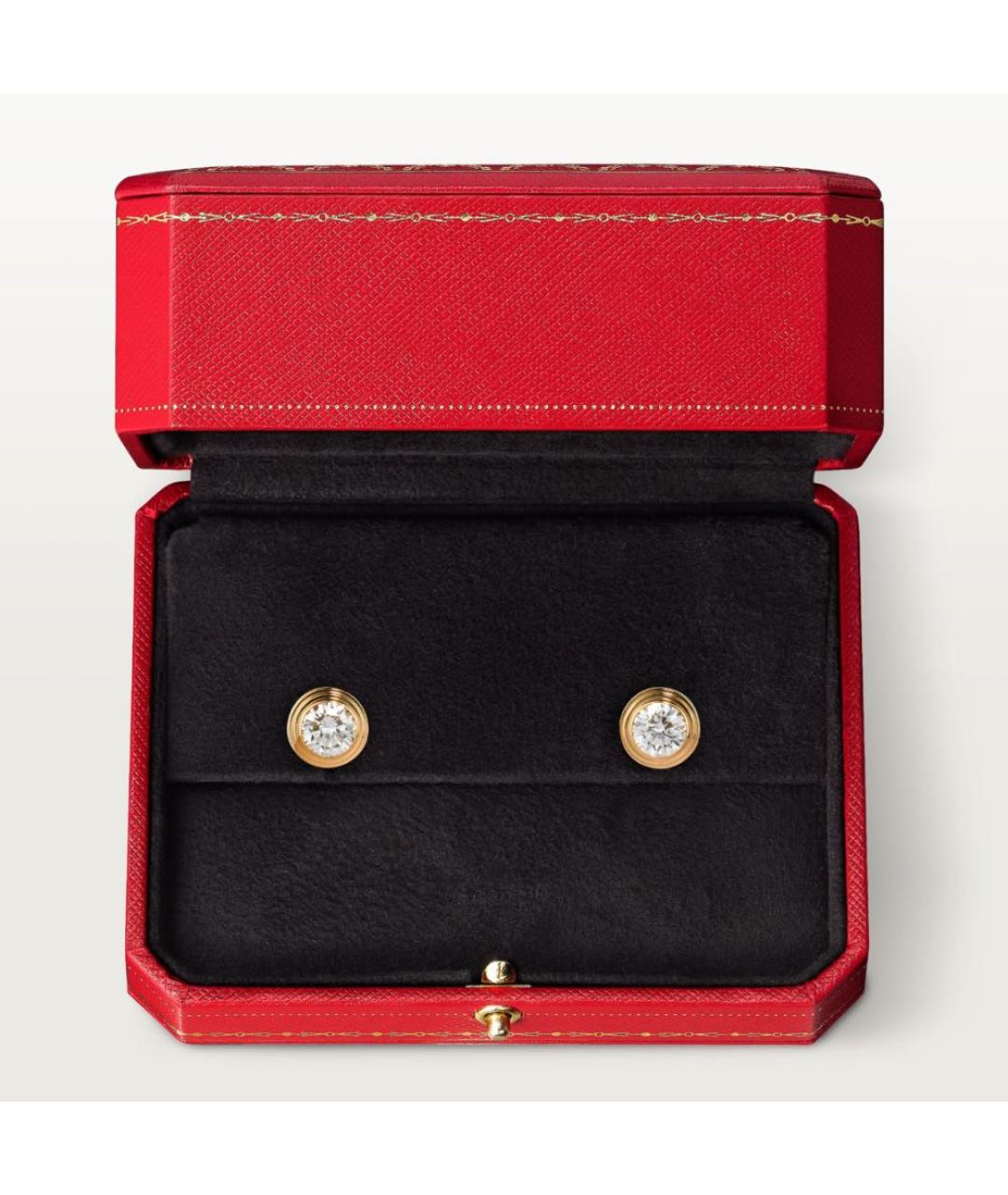 CARTIER Золотые серьги из желтого золота, фото 6
