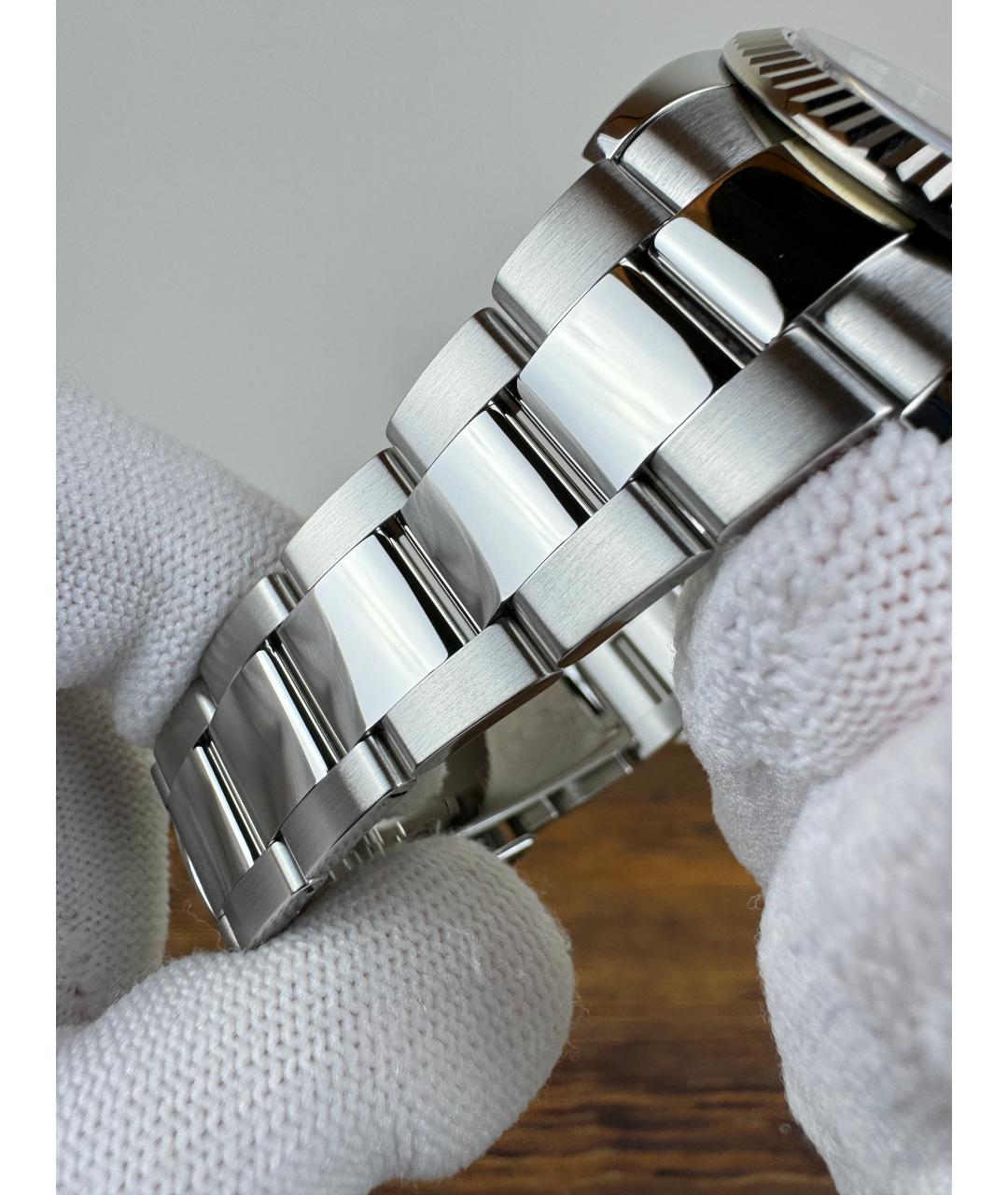ROLEX Темно-синие часы, фото 6