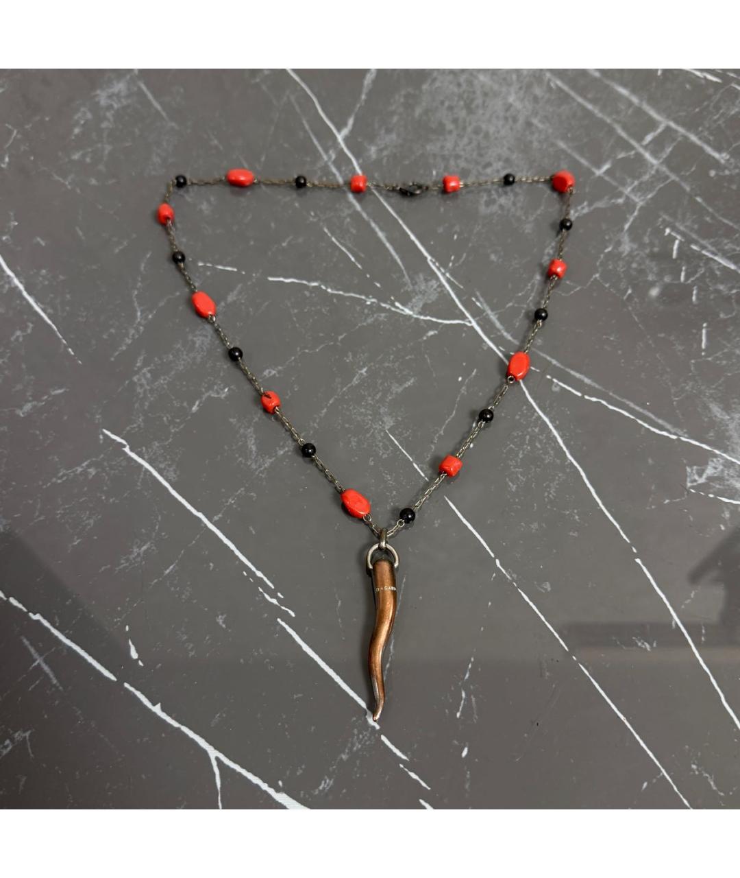 DOLCE&GABBANA Серебрянный металлический кулон, фото 6