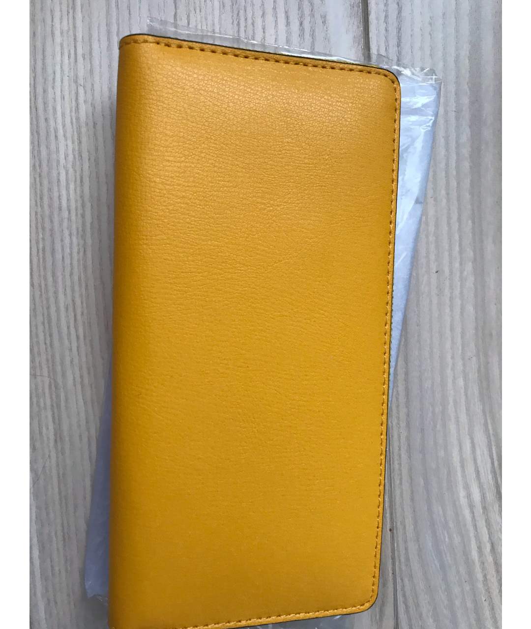 MICHAEL KORS Желтый кожаный кошелек, фото 2