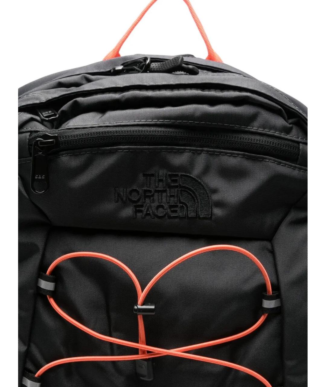 THE NORTH FACE Антрацитовый синтетический рюкзак, фото 2