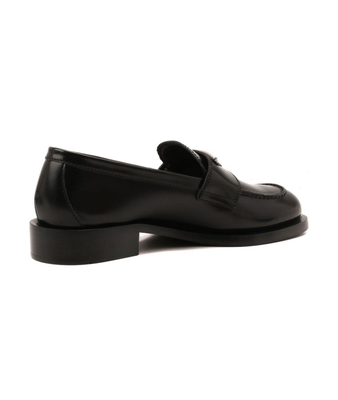 PRADA Черные лоферы из лакированной кожи, фото 2