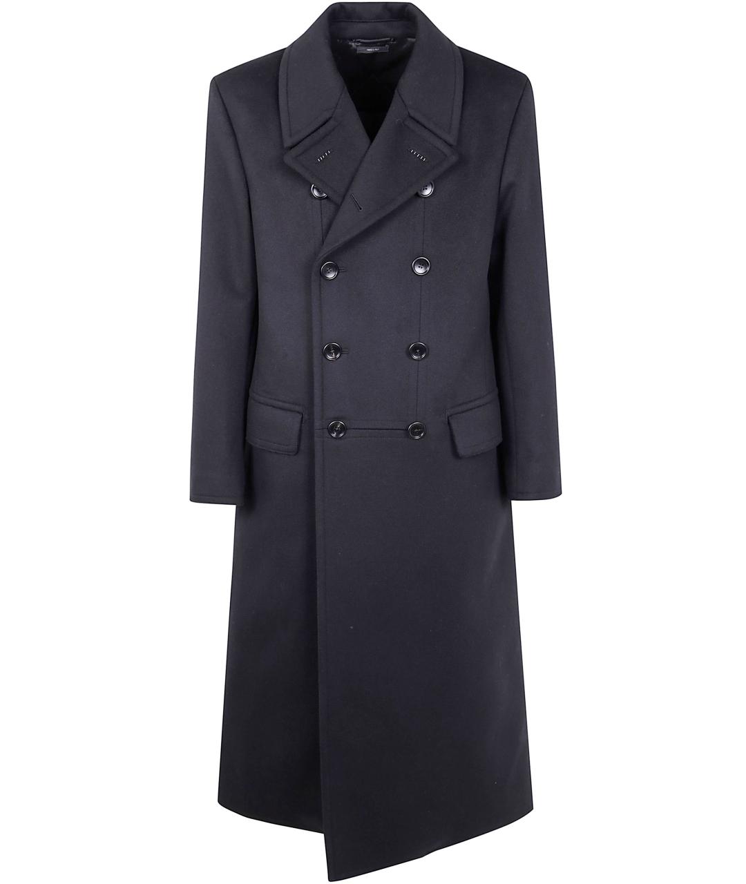 TOM FORD Черное кашемировое пальто, фото 1