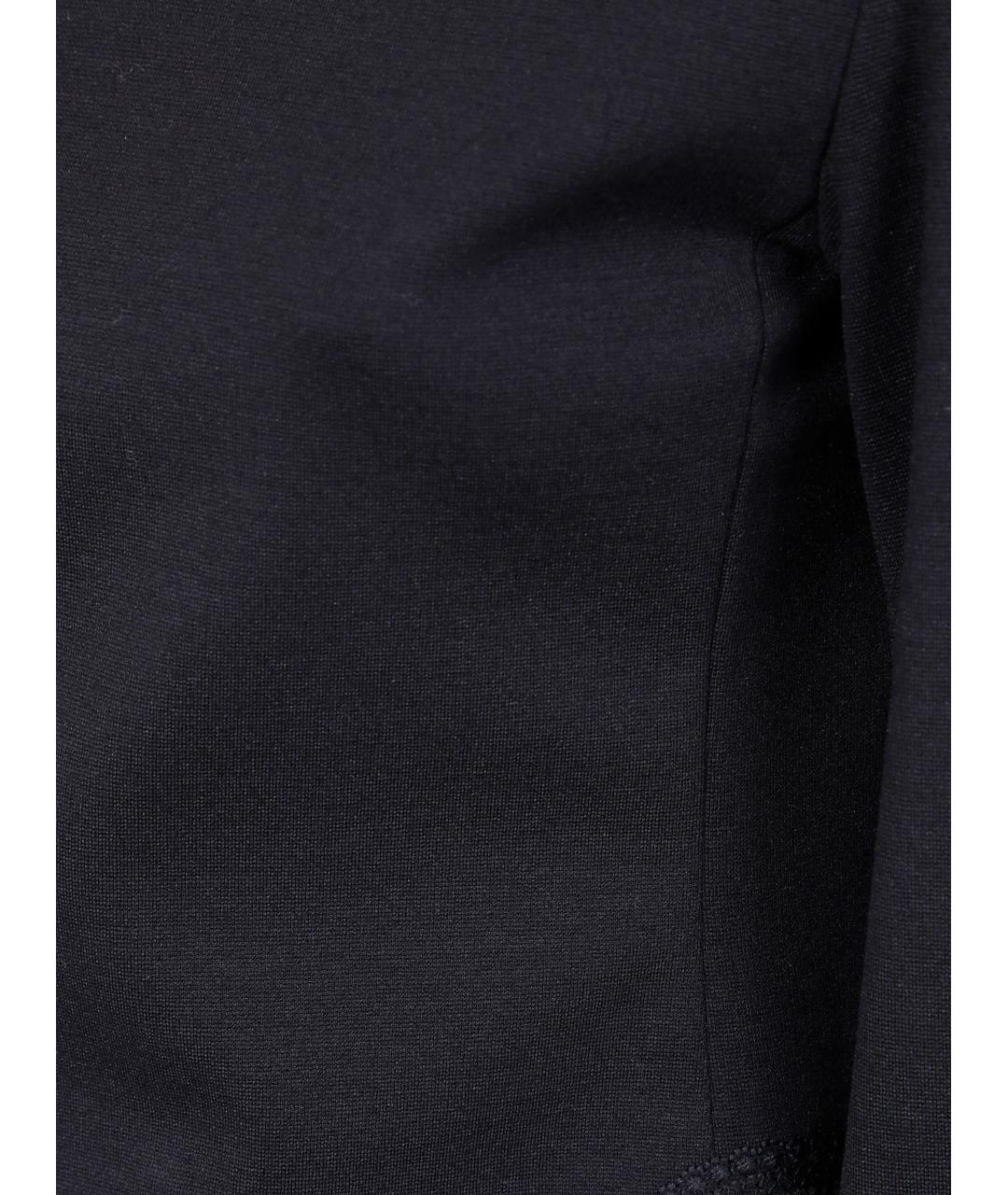 TWIN-SET Черный полиамидовый жакет/пиджак, фото 3