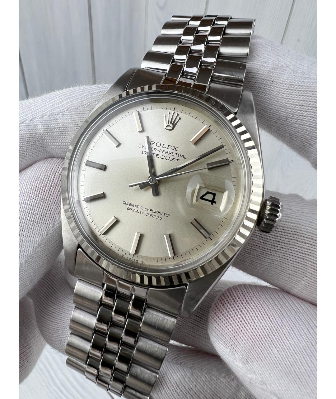 ROLEX Серебряные часы, фото 3