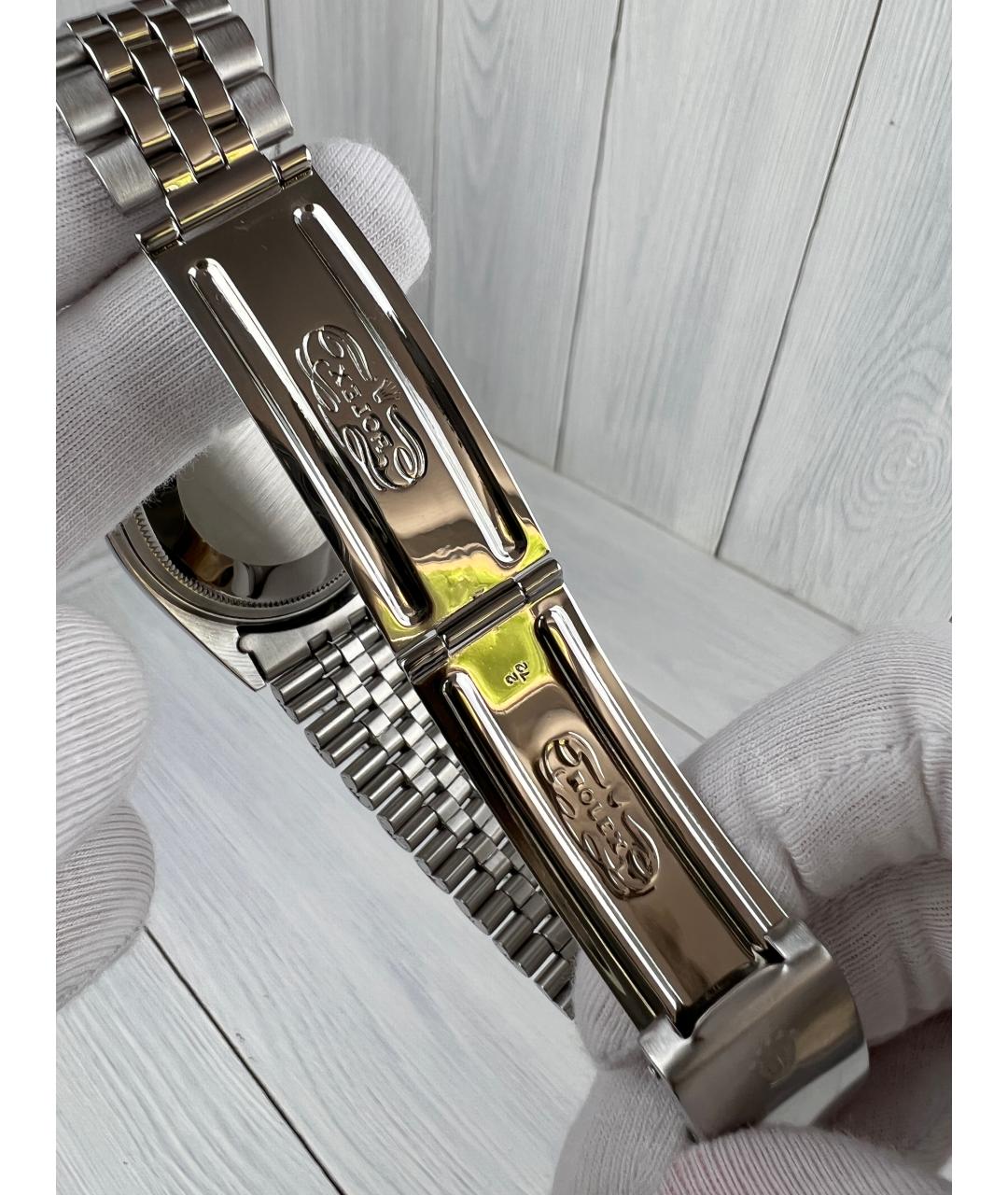 ROLEX Серебряные часы, фото 9