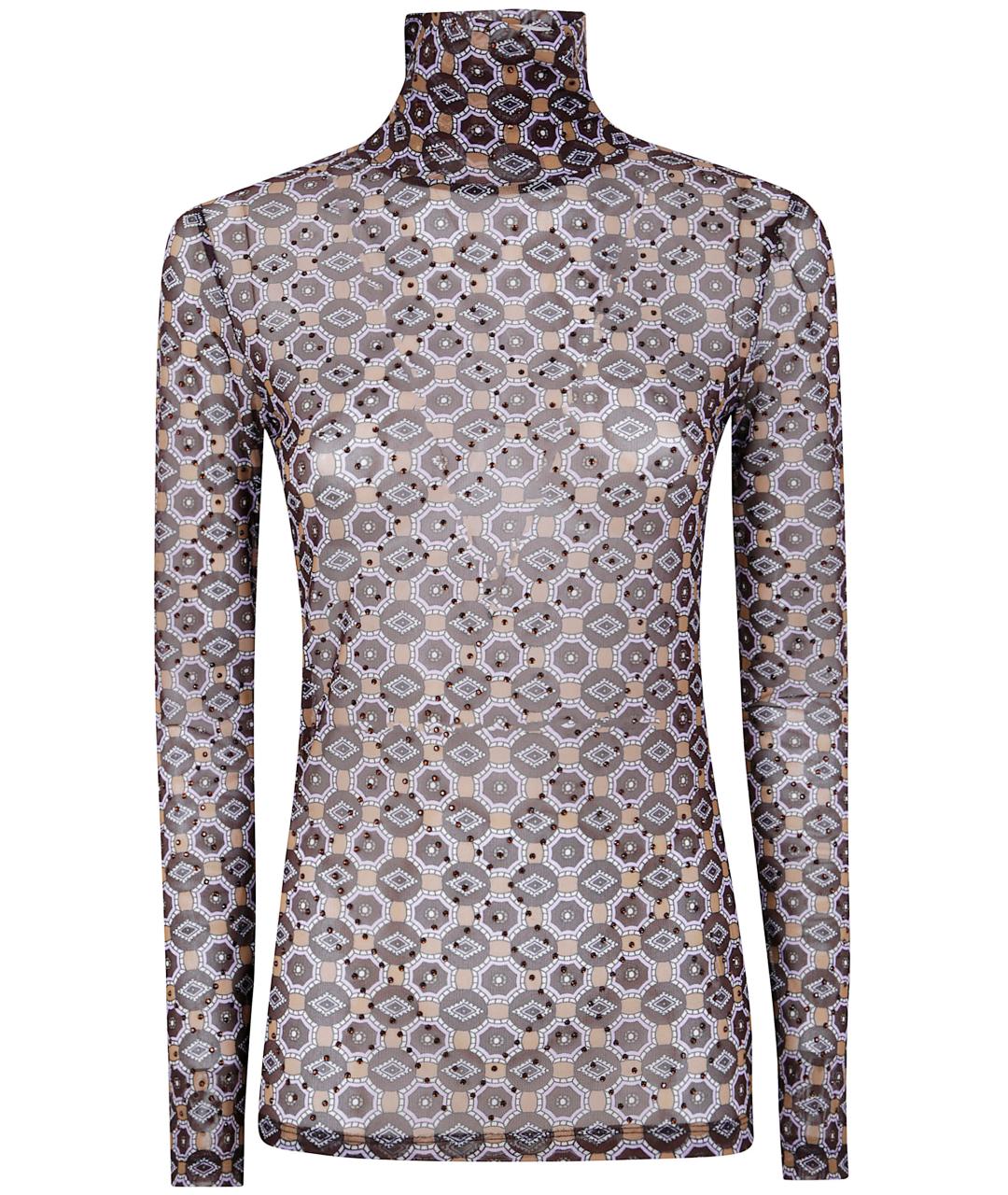 DRIES VAN NOTEN Мульти полиамидовая водолазка, фото 3
