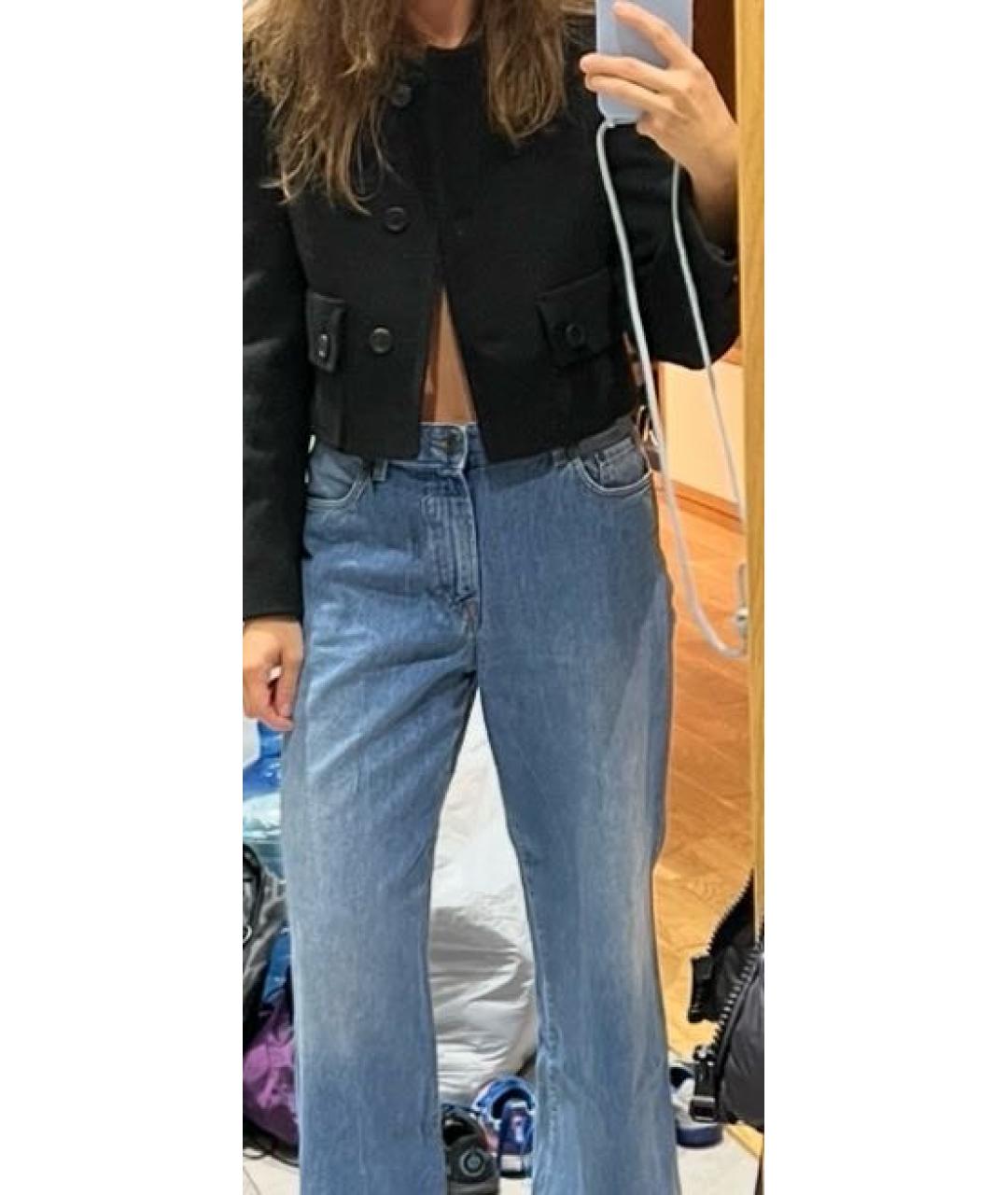 PRADA Черный шерстяной жакет/пиджак, фото 7