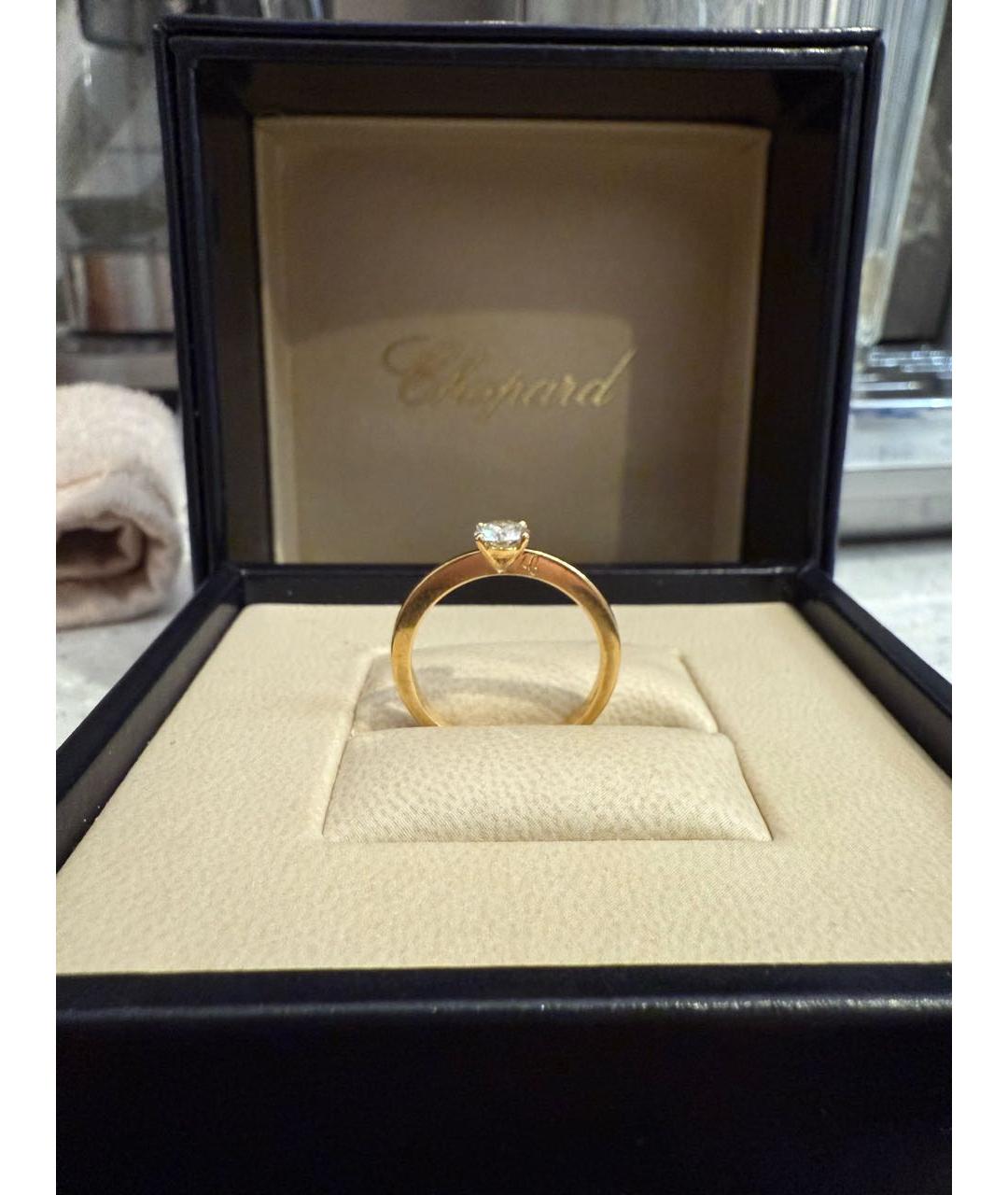 CHOPARD Золотое кольцо из желтого золота, фото 7