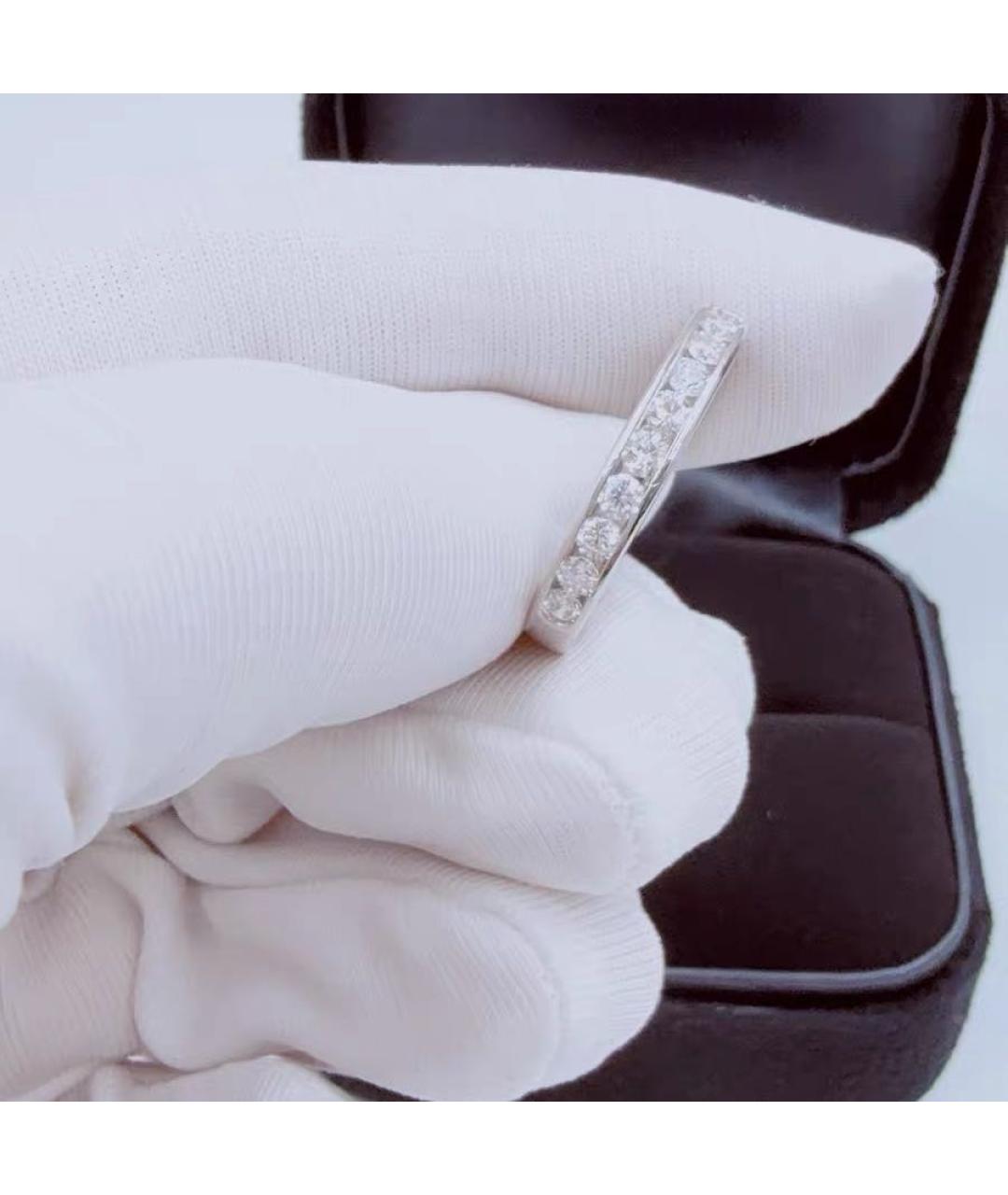 TIFFANY&CO Белое платиновое кольцо, фото 5