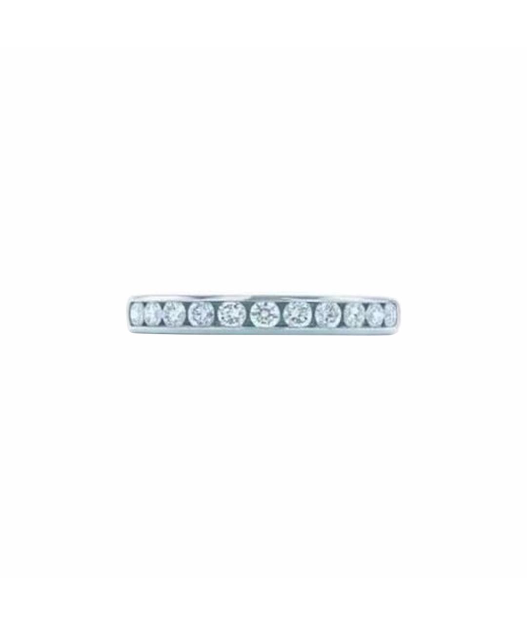 TIFFANY&CO Белое платиновое кольцо, фото 1