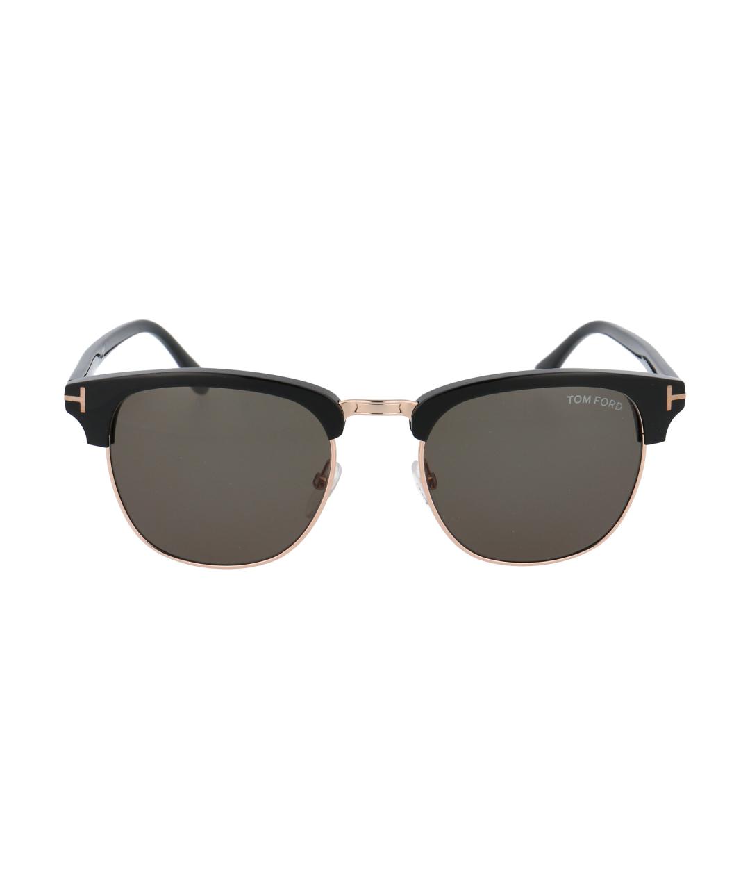 TOM FORD Черные солнцезащитные очки, фото 1