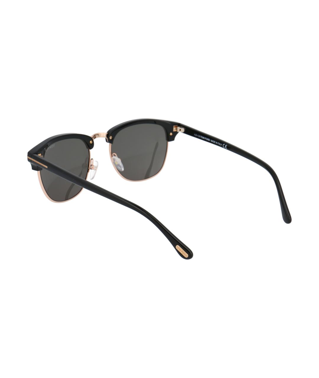 TOM FORD Черные солнцезащитные очки, фото 4