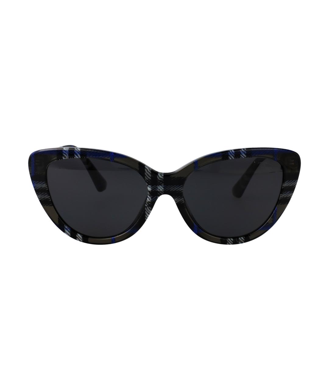 BURBERRY Черные солнцезащитные очки, фото 1