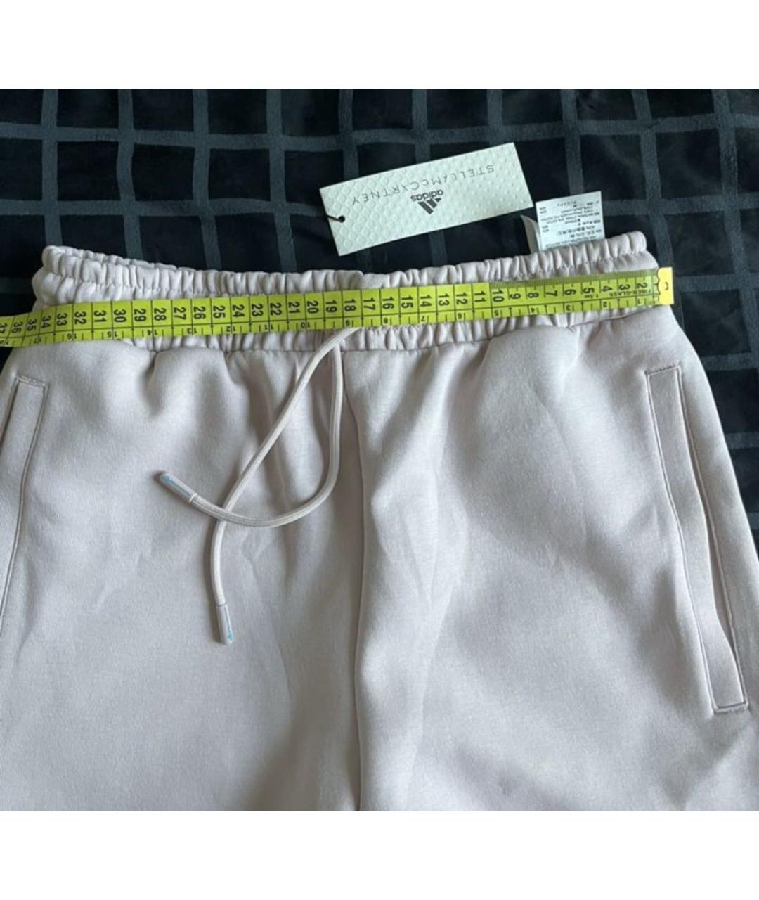 ADIDAS BY STELLA MCCARTNEY Розовые хлопковые спортивные брюки и шорты, фото 7