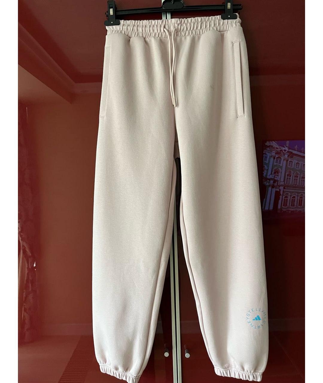 ADIDAS BY STELLA MCCARTNEY Розовые хлопковые спортивные брюки и шорты, фото 9