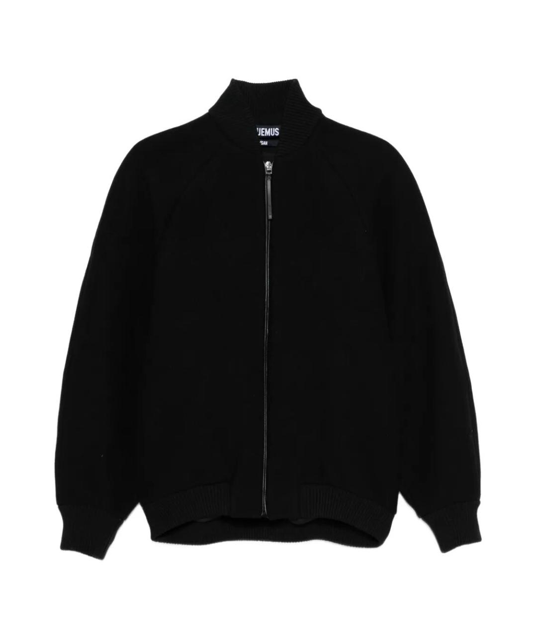 JACQUEMUS Черная шерстяная куртка, фото 1