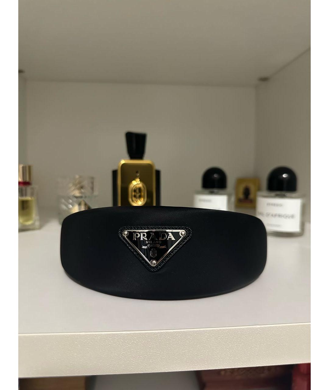 PRADA Черный ободок, фото 2