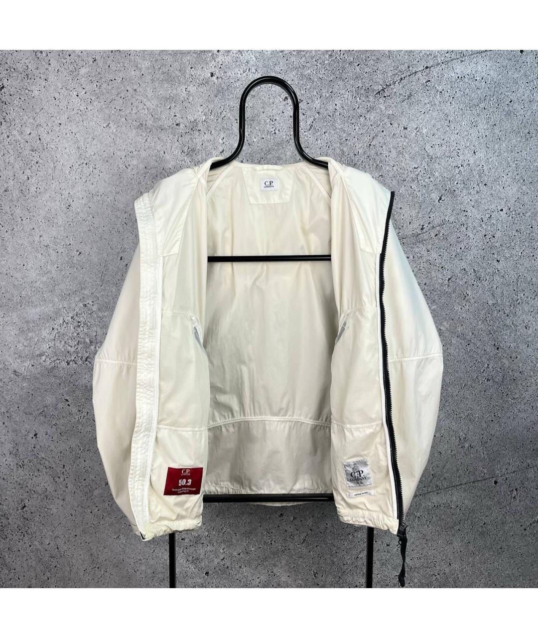 CP COMPANY Белая куртка, фото 2