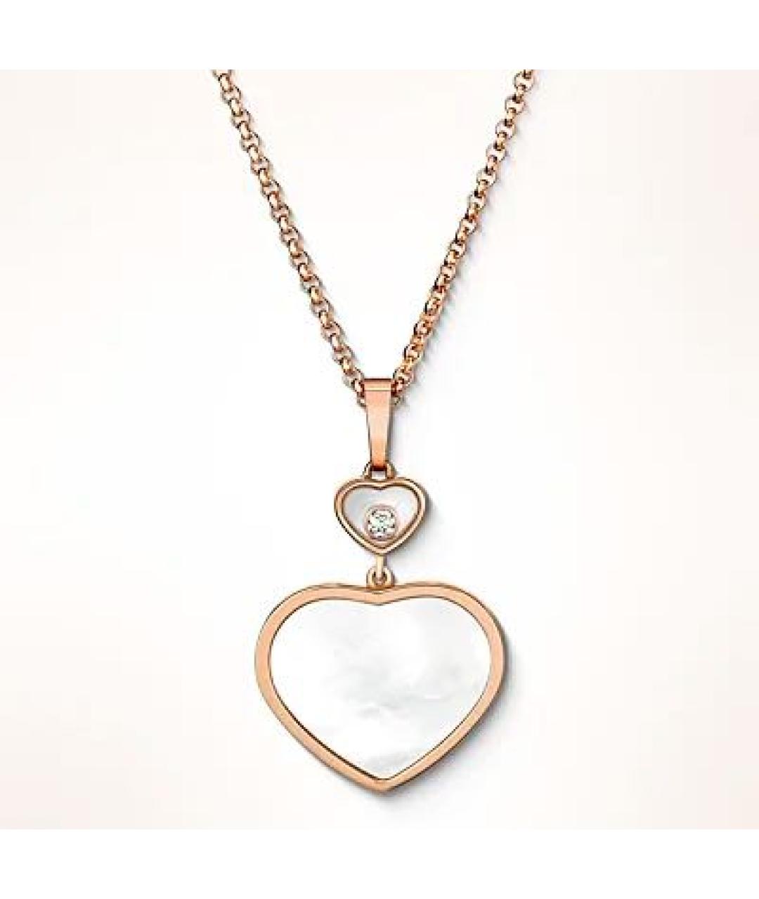 CHOPARD Золотая подвеска из розового золота, фото 8