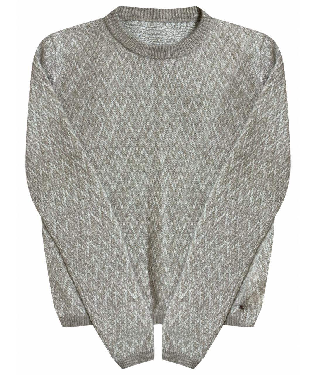 KITON Бежевый кашемировый джемпер / свитер, фото 1