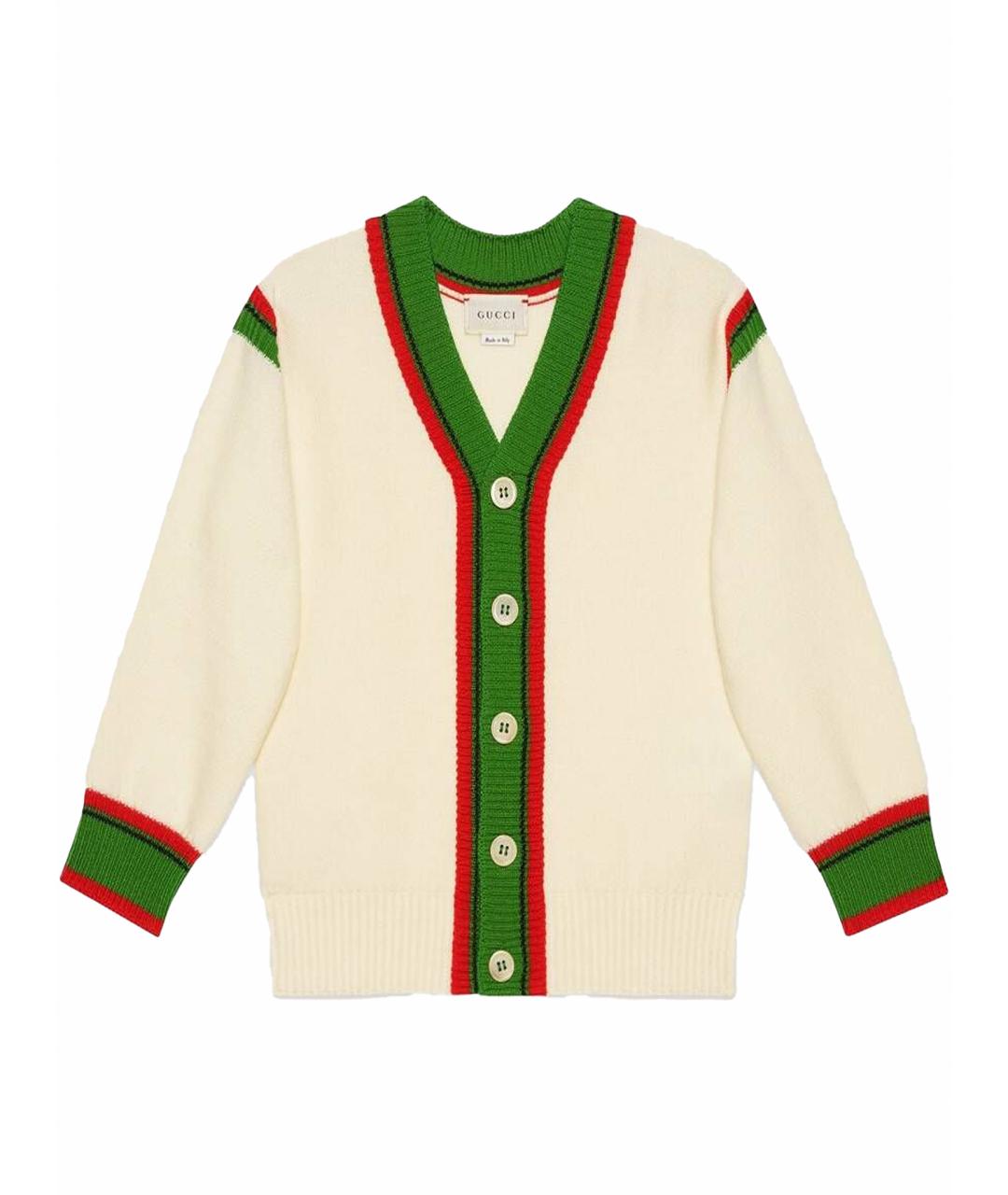 GUCCI Горчичный кардиган, фото 1