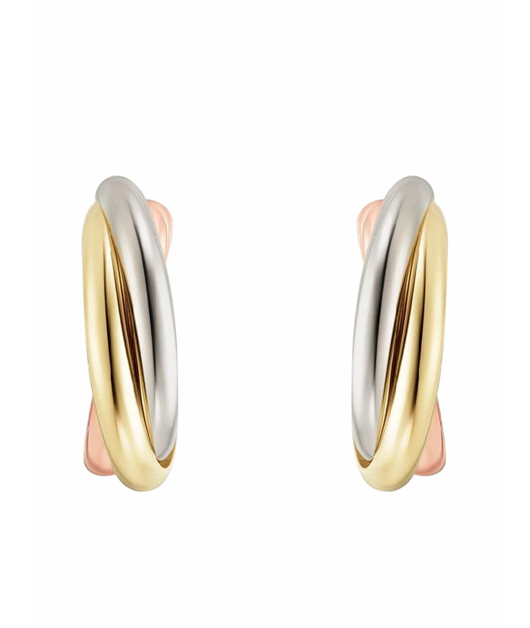 CARTIER Мульти серьги из желтого золота, фото 1