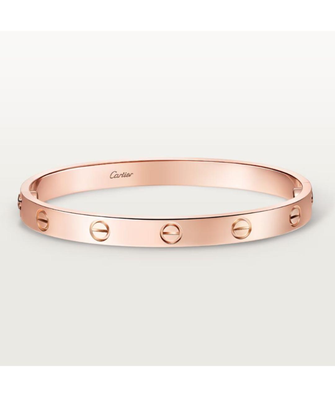 CARTIER Розовый браслет из розового золота, фото 9