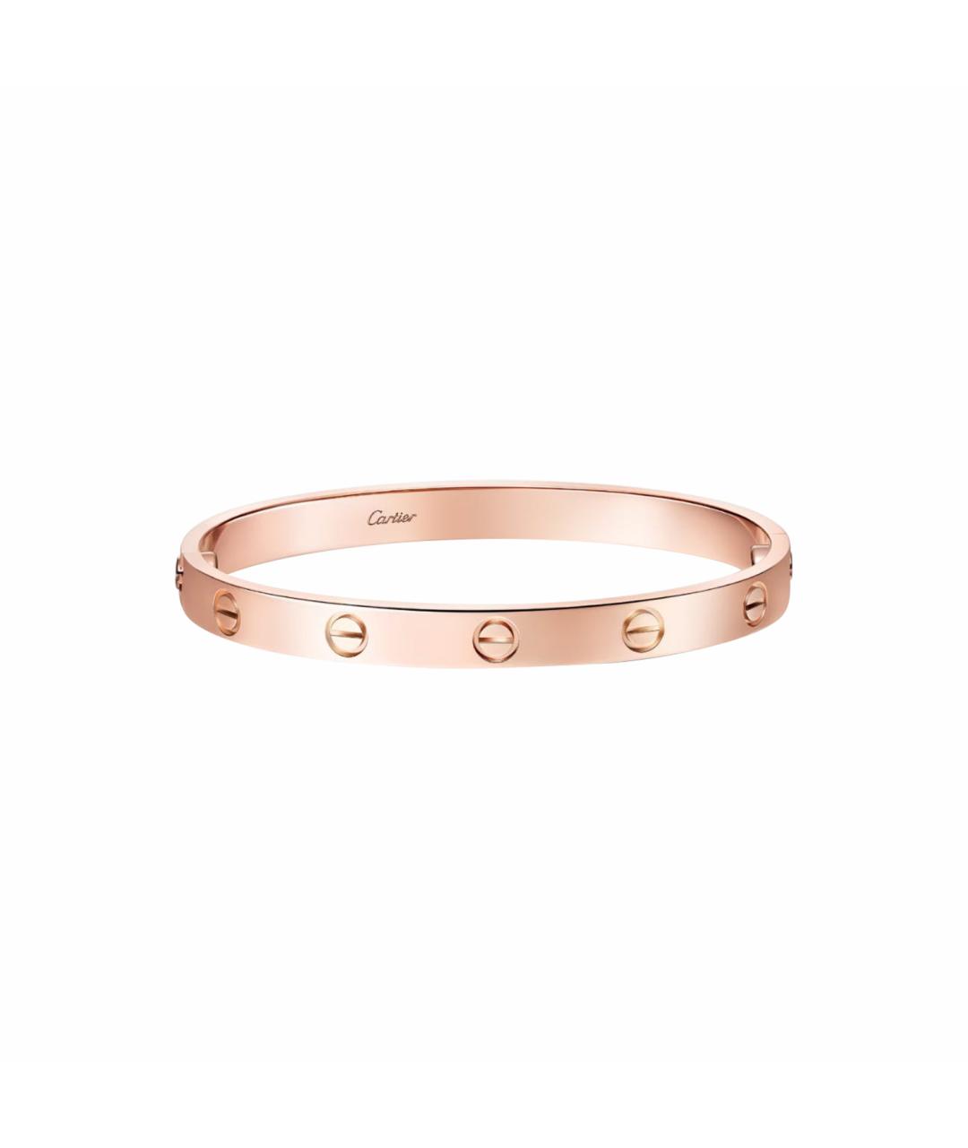 CARTIER Розовый браслет из розового золота, фото 1