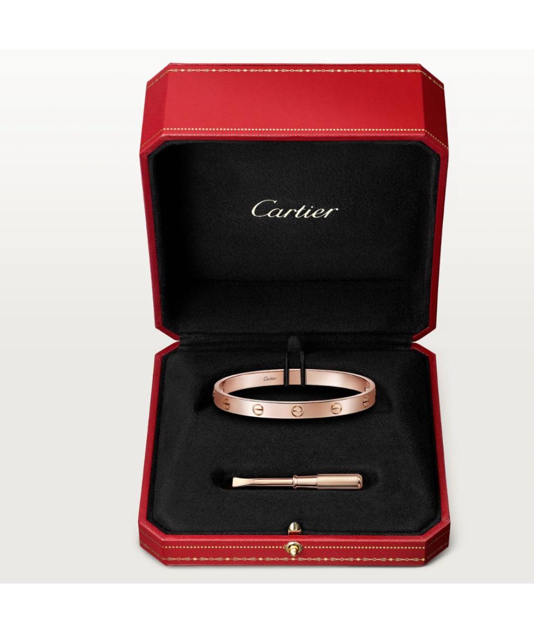 CARTIER Розовый браслет из розового золота, фото 7