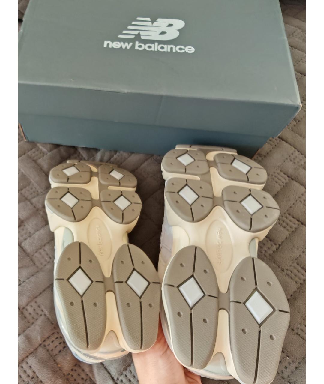 NEW BALANCE Голубые замшевые кроссовки, фото 5