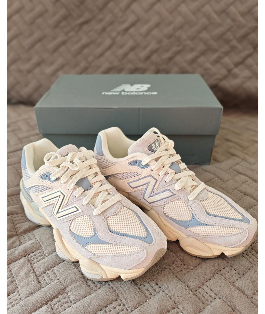 NEW BALANCE Голубые замшевые кроссовки, фото 6