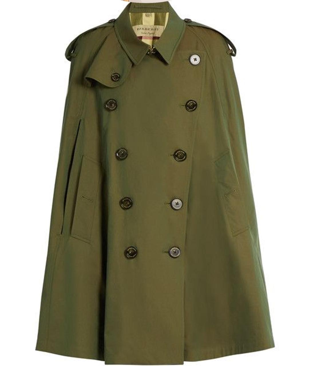 BURBERRY Бежевый хлопковый тренч/плащ, фото 1