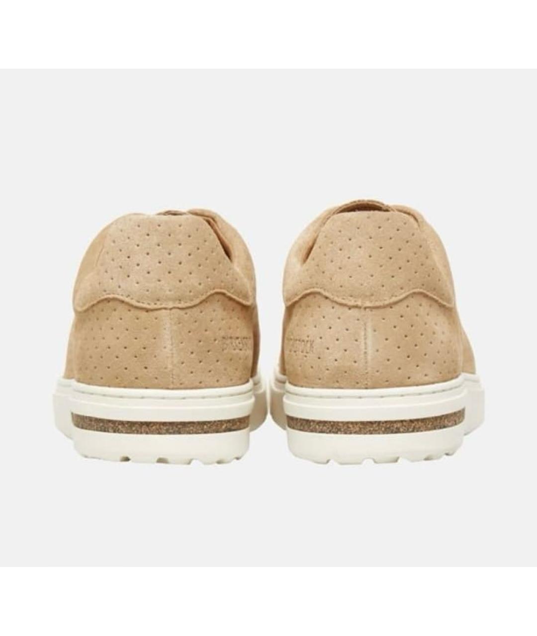 BIRKENSTOCK Бежевые нубуковые брогги и оксфорды, фото 4