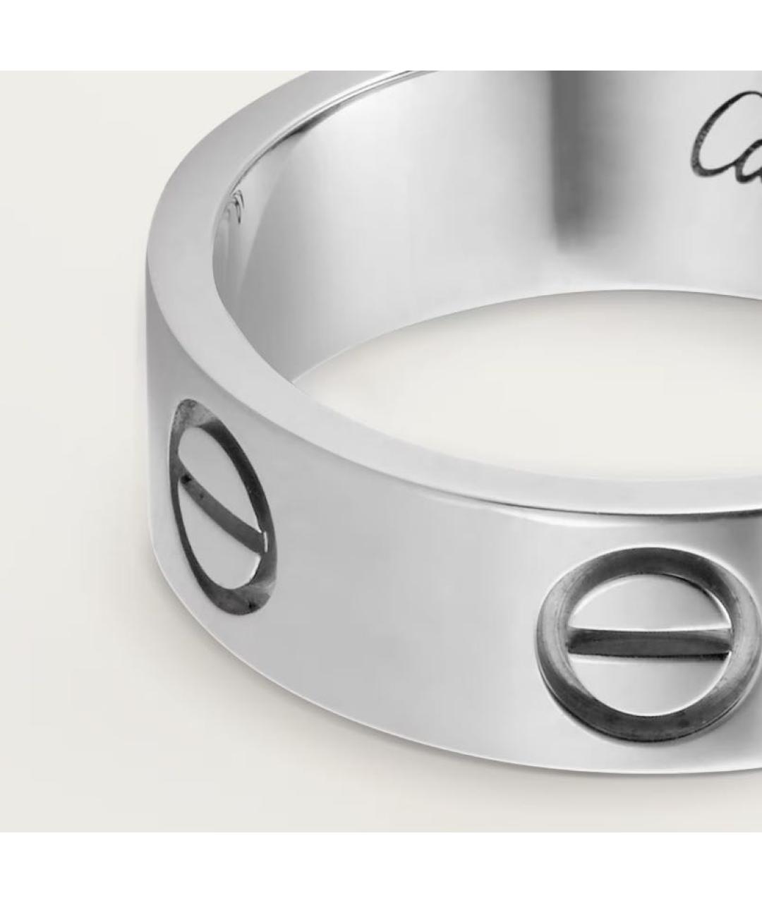 CARTIER Белое кольцо из белого золота, фото 5