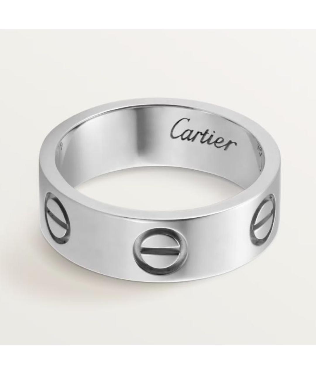 CARTIER Белое кольцо из белого золота, фото 9