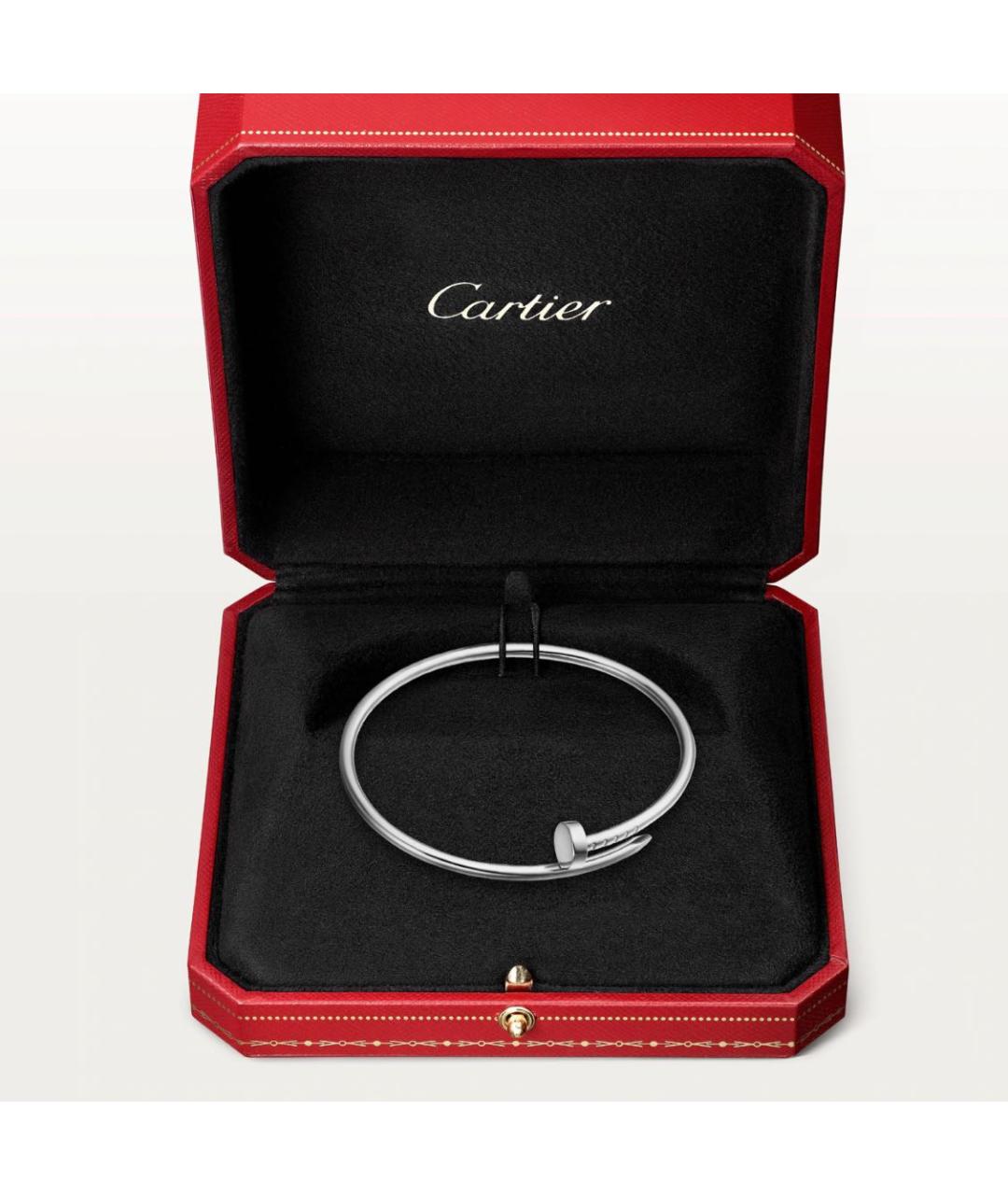 CARTIER Белый браслет из белого золота, фото 7