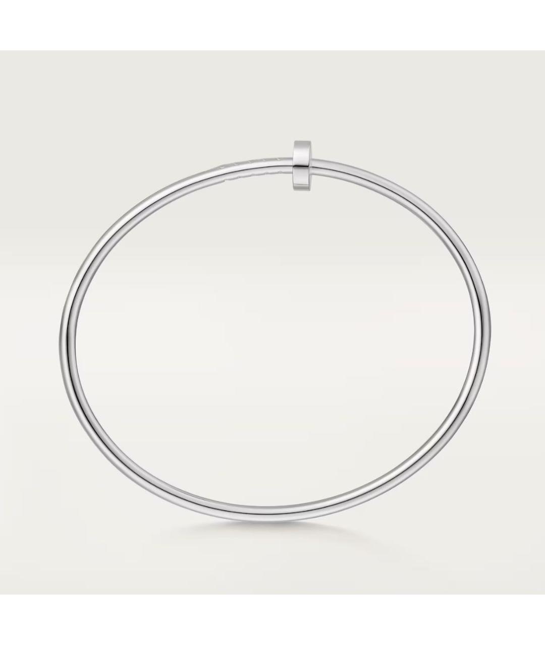 CARTIER Белый браслет из белого золота, фото 5