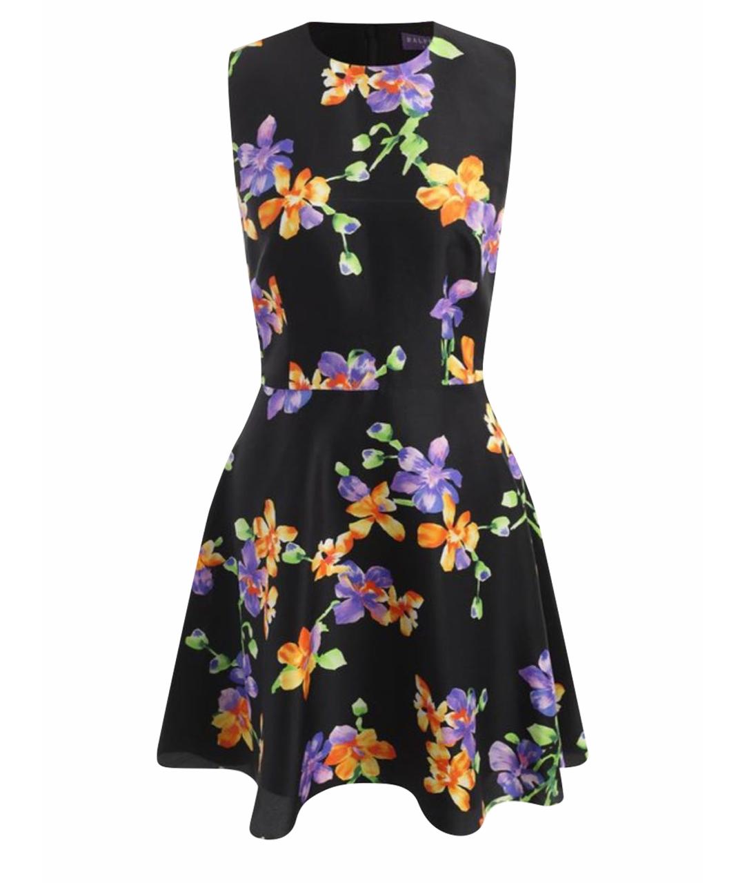 RALPH LAUREN COLLECTION Черное шелковое коктейльное платье, фото 1