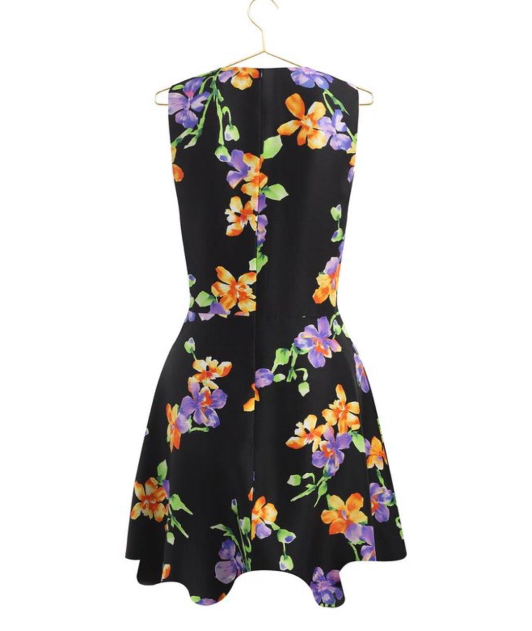 RALPH LAUREN COLLECTION Черное шелковое коктейльное платье, фото 2